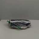 Travel Pillow and Blanket Set Neck Pillows Travel Essentials with Sleep Mask for Airplane Car Memory Foam Black