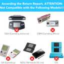 Charger for Gameboy Advance SP, AC Adapter for Nintendo DS Console, USB Power Cable for GBA SP Wall Travel Cord