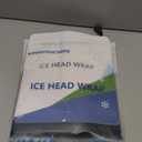 Gel Ice Migraine Headache Relief Cap, Adjustable Headache Cap Migraine with Drawstring Fits All Heads, Cold Compression Migraine Relief Cap for Tension, Stress, Sinus, Puffy Eyes, Hot/Cold Therapy