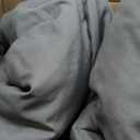 Bedsure Queen Comforter Set - 7 Pieces Reversible Grey Bedding, GentleSoft Queen Size Bed Set Gift for Family, Bed in a Bag with Warm Down Alternative Comforter, Sheets, Pillowcases & Shams