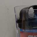 Prepara Evak Fresh Saver, Medium-Tall Airless Canister with Black handle, 2.3 Quart, Clear