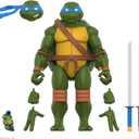 Super7 ULTIMATES! Teenage Mutant Ninja Turtles Leonardo - 7" TMNT Action Figure with Accessories Classic Cartoon Collectibles and Retro Toys