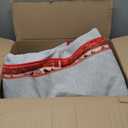 YJ.GWL Area Rugs for Living Room 5x7 Machine Washable Rugs, Non Slip Floral Vintage Rug Indoor Carpet, Stain Resistant Large Rug for Bedroom Dining Room, Orange-Red