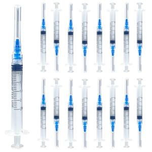 100 Pcs -2.5ml Luer lock Syringe with 23ga (25mm) Needle, Individually Packaging Disposable Plastic Syringes and Needles for Scientific Labs, Industrial, Animal and Pet Supplies 100 Pcs -2.5ml Luer lock Syringe with 23ga (25mm) Needle, Individually Packaging Disposable Plastic Syringes and Needles for Scientific Labs, Industrial, Animal and Pet Supplies