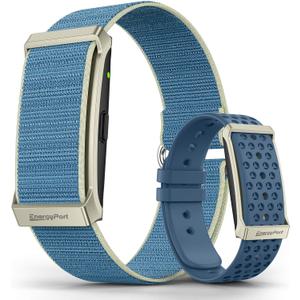 EnergyPort Smart Bracelet with Blood Oxygen/Blood Pressure Monitor, 60-Day Battery Health Fitness Tracker with 2 Bands,Lifetime Membership,Activity Tracking Heart Rate Sleep Monitor for Android iOS