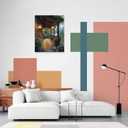 obterie Landscape Paint by Numbers Kit for Adults Beginner Garden Oil Painting Kit Adult Paint by Number Kits on Canvas DIY Painting for Beginners Art by Numbers for Gifts Home Wall Decor 16x20 Inch (YF035)