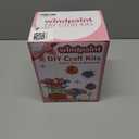 windpaint Toys for Girls 3 4 5 6 7 8 9 10 Years Old, DIY Craft Kits for Kids, Fabric Flower Bouquets for Girls Gifts, Educational Learning Detective Toys for Toddler Kids,Birthdays Gifts (Purple) (Pink)