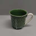 Bordallo Pinheiro Cabbage Mug Natural, Green