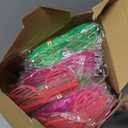Honoson 96 Pack Glow in the Dark Party Supplies, Light up Glasses LED Bracelets, Neon Favor Flashing Bulk Gift for Adult (Vibrant Color)