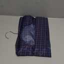 Handy Laundry Clothespin Bag - 11" x 15" - Holds 100 Medium-Sized Clothes Pins, Water-Repellent Material, Hook for Hanging and Effortlessly Sliding on the Clothesline with an Extra-Large Opening.