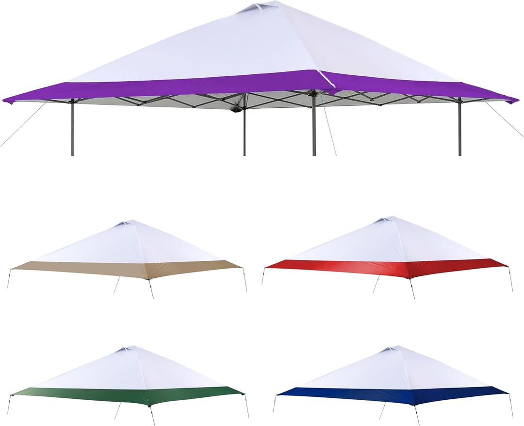 Replacement Cover Compatible with Coleman Oasis 13' x 13' Model:1606532, 2156426, 2156428 2157498, 2622040,Core Equipment 40155,40363,40325,Canopy Cover ONLY, (Purple)