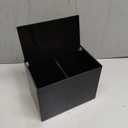 Tampon Holder for Bathroom, Tampons and Pads Container Box, Women Period Storage Holder, Black