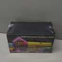 Fussion Permanent Outdoor Lights for House, 150ft RGB Halloween House Lights Outdoor with APP Remote Control, IP67 Waterproof Smart Eternity Eaves Lighting for Christmas, Holiday, Party, Daily