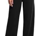 Promover Wide Leg Pants Woman Yoga Pants with Pockets Stretch Loose Casual Lounge Sweatpants Petite/Regular/Tall XL