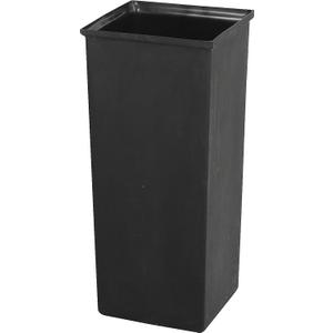 Safco Trash Can Liner for 21 Gallon Garbage Cans, Plastic Insert Easy to Remove and Clean, Black