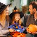 3 x Halloween Pop Up Card with Haunted House and Costumed Kids  3D Halloween Greeting Card for Kids, Grandson, Granddaughter, Boys, Girls, Birthday or Trick or Treat  Includes Envelope and Blank Note Card