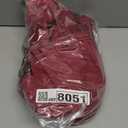 LookbookStore Women's Short Sleeve Button Down Flowy Tiered Babydoll Denim Dress, S