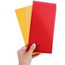 Car Lens Repair Kit Headlight Restoration Tail Light Repair Tape Kit Auto Headlight Tail Light Repair Tape Lens Repair Film Tools, 3Pcs Red Yellow Clear Car Headlight Taillight Restoring Kit