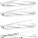 Mahjong Racks with Pushers, 4-Pack Clear Acrylic Integrated Tile Holders for American Mahjong (Clear)