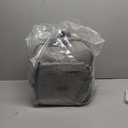 Nuby Easy Go 2-in-1 Backpack Booster Seat with 5-Point Safety Harness - Portable Travel Highchair - Holds Up to 55 lbs - 9+ Months - Gray