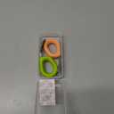 Toddler Utensils - Baby Forks and Spoons Set - Kids Stainless Steel Silverware - Children Safe - Self Feeding - Dishwasher Safe (Orange + Green)