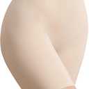 Boy Shorts Underwear for Women Boxer Briefs Anti Thigh Chafing Tummy Control Seamless Breathable Lightweight (Beige)