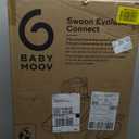 Babymoov Swoon Evolution Connect Baby Swing with Customizable Sounds and Music