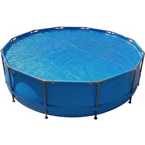 Solar Pool Cover 16mil,15ft for inground Pools and Above Ground Pools,Thickened and Durable, Heated and Insulated,Pool Safety Protection
