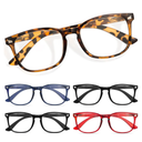 CCVOO Reading Glasses for Women/Men, Eyeglasses, Blue Light Readers for Women/Men, Computer Eye Glasses, Cheaters 1.00X