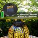 2 Pack Solar Light Replacement Top - 10 Lumens LED Panel Lantern Lid, Outdoor Parts for Garden Patio Decor, Light up Your Space (3.35)