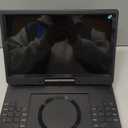 FANGOR 13.3 Portable Blu Ray Player with 12 1080P Full HD Swivel Screen, Blu-ray DVD Player with HDMI Out & AV in, 4-5 Hours Rechargeable Battery, Support USB/Micro SD Card