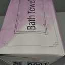 Oliven 4 Piece Brown Cabana Stripe Large Bath Towels Oversized Bath Sheet Super Soft Breathable Jumbo Bathroom Towels Highly Absorbent Shower Towel Quick Dry Beach Chair Towel Spa Gym Hotel Towel Set