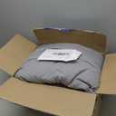 Bedsure Queen Comforter Set, Grey Soft Prewashed Bedding for All Seasons, 3 Pieces GentleSoft Bed Set, 1 Lightweight Comforter (90"x90") and 2 Pillowcases (20"x26")