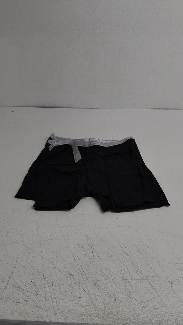 Hanes Men's Boxer Briefs, Cool Dri Moisture-Wicking Underwear, Cotton No-Ride-up for Men, Multi-4 Packs,2 XL
