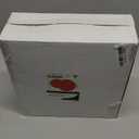 FLOWERCAT 60PCS Orange Plates - Heavy Duty Orange Plastic Plates Disposable for Thanksgiving & Halloween Party - Serve 30 Guests 10.25inch and 7.5inch