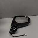 Passenger Side Power Door Mirror Compatible with Toyota Camry 2018-2024, With Heated Turn Signal Light, Blind Spot Detection Manual Folding Black 7 Pin