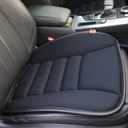 Car Seat Cushion Pad for Driving Seat Cushions for Office Chairs/Truck Memory Foam Seat Cushion Comfortable and Durable Black (One Size, Black)