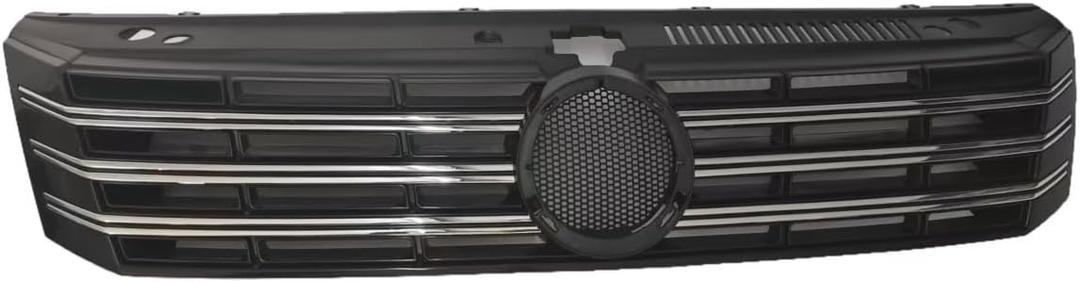Grille Assembly Compatible with Volkswagen Passat 2012 2013 2014 2015 Front Molding Grille Grill Chrome 561853651COQE