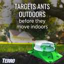 TERRO T1804SR Outdoor Ready-to-Use Liquid Ant Bait Killer and Trap - Kills Common Household Ants - 8 Bait Stations