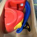 Step2 Push Around Buggy Kids Push Car, Ride On Car with Seat Belt and Horn, Toddlers Ages 18 Months - 3 Years Old, Max Weight 50 lbs., Easy Storage, Ideal Stroller Substitute, Red