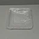 E-far Square Bakeware Lid, 2-Pack Plastic Food Storage Replacement Cover Set, Fits for E-far 8 x 8 -Inch Baking Pan