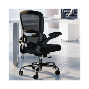 TRALT Office Chair - Ergonomic Desk Chair with Adjustable Lumbar Support, Mesh Computer Chair, Executive Chairs for Home Office Comfortable Lumbar Support (Black)