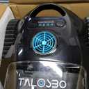 TALOSBO C1 Robotic Pool Cleaner, Wall & Waterline Cleaning, Cordless Pool Vacuum Robot for Inground Pools up to 150㎡, Double Filtration, 180-Min Runtime, 7 Cleaning Modes, App Support
