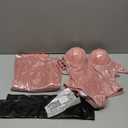 FEOYA Women Cutout Bodysuit Mesh Sheer One Piece Lingerie Leather Leotard for Cosplay Party Club (Small)