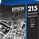 EPSON 215 Ink Standard Capacity Black Cartridge (T215120-S) Works with WorkForce WF-100, 110 and EC-110
