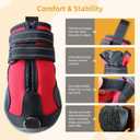 Strap-On Drop Foot Brace (No Knuckling Boot Brace) for Dogs Dog Knee Pads,Corrective Dog Shoes to Safely Lift Toes for Foot Issues, Arthritis, and improving Walking gait in Dogs (M)