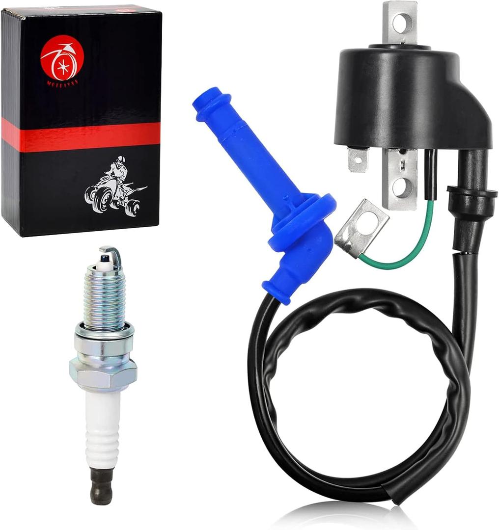 Ignition Coil and Spark Plug Wire Cap & Spark Plug For HONDA CRF 450 CRF 450R CRF 450X TRX 450 TRX 450R TRX 450ER 2002-2015 30500-HP1-003 30700-MEB-671 30500-MEB-671