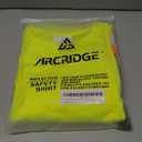ArcRidge Reflective Safety Shirt for Men and Women - Class 2 High Visibility Construction Shirt - Dual Tone Reflective Strips
