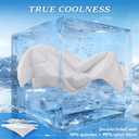 HARBOREST Cooling Comforter Queen Size - Cooling Blanket for Hot Sleepers and Night Sweats, Q-Max>0.45 Double-Sided Silky Cooling Surface Design, Light Grey(90" x 90")