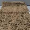 OLANLY Dog Door Mat for Muddy Paws 36x24, Absorbs Moisture and Dirt, Absorbent Non-Slip Washable Doormat, Quick Dry Chenille Mud Mat for Dogs, Entry Indoor Entryway Carpet for Inside Floor, Tan